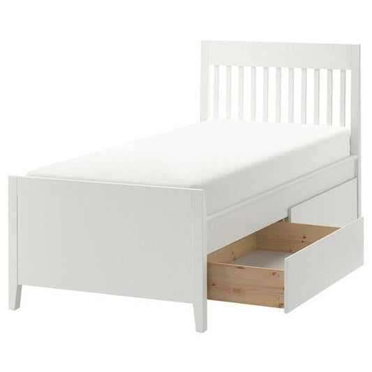 IDANÄS - Bed frame with drawers , 90x200 cm - best price from Maltashopper.com 79386551