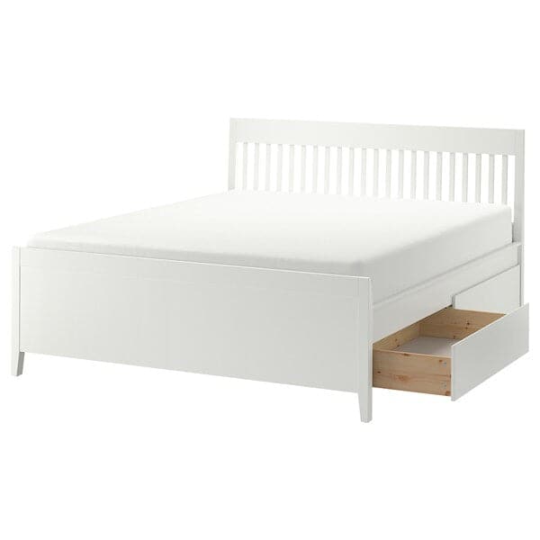 IDANÄS - Bed frame with drawers , 180x200 cm - best price from Maltashopper.com 49392233