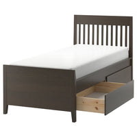 IDANÄS - Bed frame with storage units , 90x200 cm - best price from Maltashopper.com 29388331