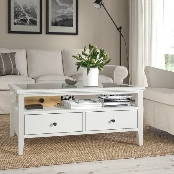 Ikea IDANÄS - Coffee table, white, 107x55 cm