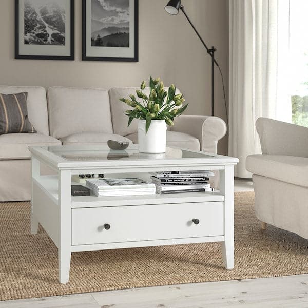Ikea IDANÄS - Coffee table, white, 80x80 cm