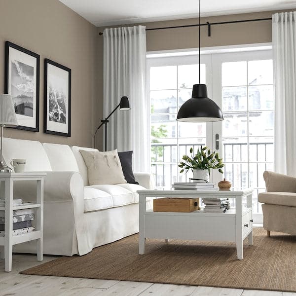 IDANÄS - Coffee table, white, 80x80 cm - best price from Maltashopper.com 40500005