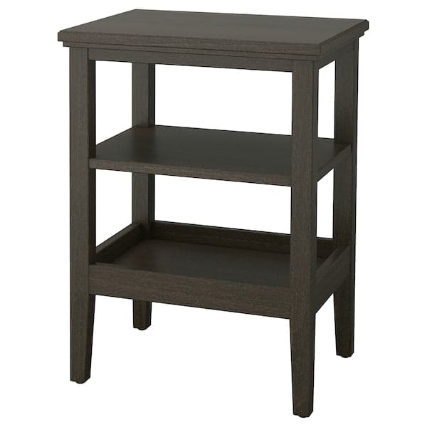 IDANÄS - Side table, dark brown stained, 46x36 cm - best price from Maltashopper.com 60496045