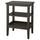 IDANÄS - IDANÄS Side table, dark brown stained, 46x36 cm
