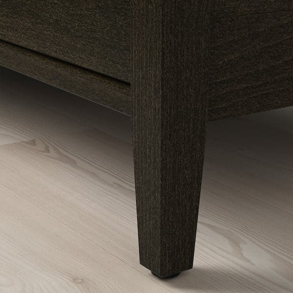 Ikea IDANÄS - Coffee table, dark brown stained, 107x55 cm