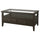 IDANÄS - IDANÄS Coffee table, dark brown stained, 107x55 cm