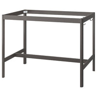 IDÅSEN Base for table top - dark gray 139x69x102 cm , 139x69x102 cm - best price from Maltashopper.com 90483819