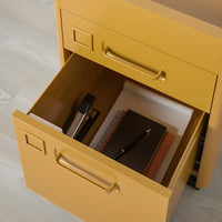IDÅSEN - Drawer unit with smart lock, golden-brown, 42x61 cm - best price from Maltashopper.com 09287291