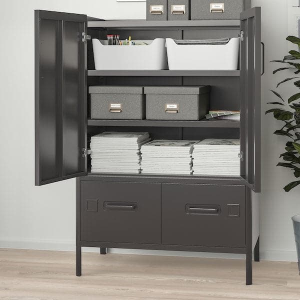 IDÅSEN Cabinet with doors and drawers , 80x47x119 cm - best price from Maltashopper.com 50496381