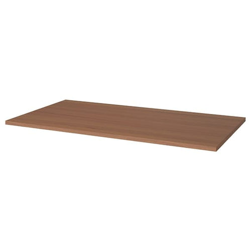 IDÅSEN - Table top, brown, 160x80 cm
