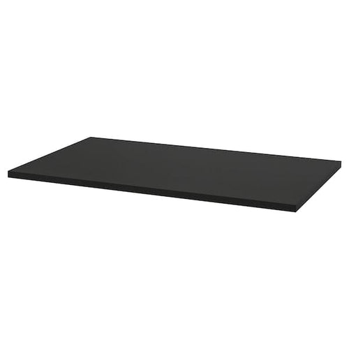 IDÅSEN Table top - black 120x70 cm , 120x70 cm