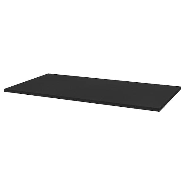 Ikea IDÅSEN Table top - black 160x80 cm , 160x80 cm