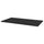 IDÅSEN Table top - black 160x80 cm , 160x80 cm