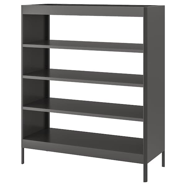 IDÅSEN Shelf - dark grey 120x140 cm , 120x45x140 cm - best price from Maltashopper.com 40496391
