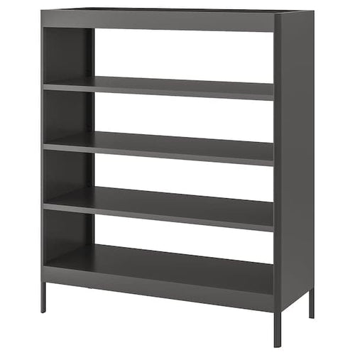 IDÅSEN Shelf - dark grey 120x140 cm , 120x45x140 cm