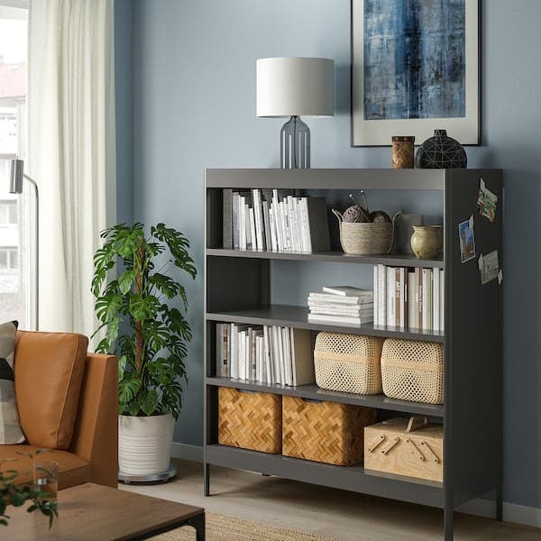 Ikea IDÅSEN Shelf - dark grey 120x140 cm , 120x45x140 cm