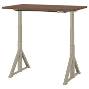 Ikea IDÅSEN Height adjustable desk - brown/beige 120x70 cm , 120x70 cm