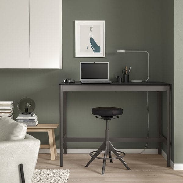 ID SEN Table black dark gray 140x70x105 cm 140x70x105 cm