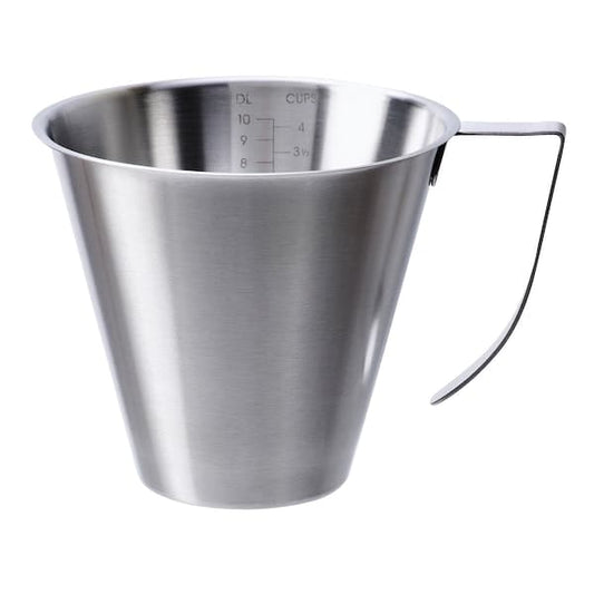 Ikea IDEALISK Pitcher - graded/stainless steel 1 l , 1 l