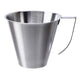 IDEALISK jug, graduated/stainless steel, 1 l