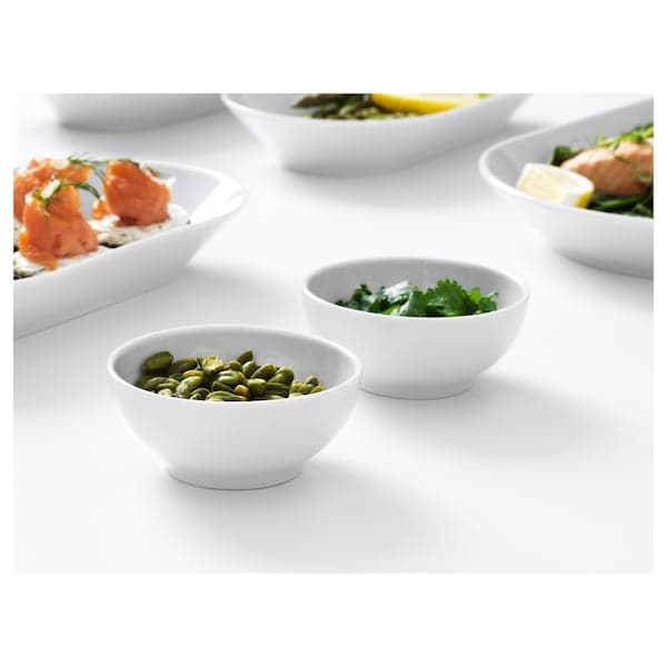 Ikea IKEA 365+ Bowl - white rounded edge 9 cm , 9 cm