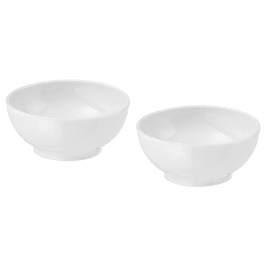 Ikea IKEA 365+ Bowl - white rounded edge 9 cm , 9 cm