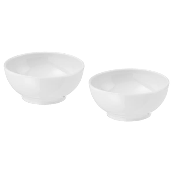 IKEA 365+ Bowl - white rounded edge 9 cm , 9 cm