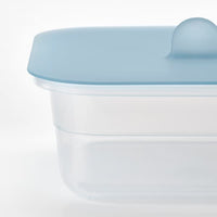 IKEA 365+ - Food container with lid, square plastic/silicone, 750 ml - best price from Maltashopper.com 49276813