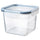 IKEA 365+ food container with lid, square/plastic, 1.4 l