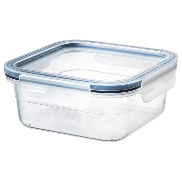 Ikea IKEA 365+ - Food container with lid, square/plastic, 750 ml