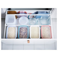 IKEA 365+ - Food container with lid, square/plastic, 750 ml - best price from Maltashopper.com 49269105