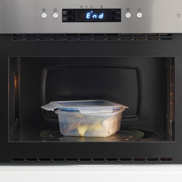 Ikea IKEA 365+ - Food container with lid, square/plastic, 750 ml