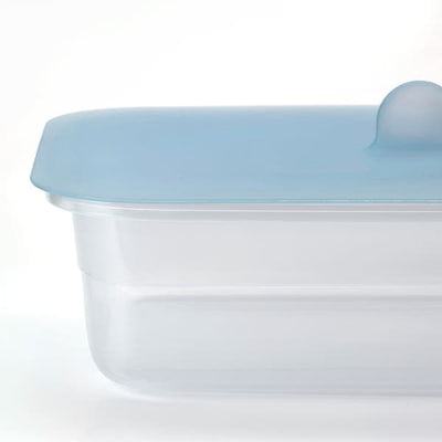 IKEA 365+ - Food container with lid, rectangular plastic/silicone, 1.0 l - best price from Maltashopper.com 39276776