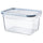 IKEA 365+ - IKEA 365+ Food container with lid, rectangular/plastic, 2.0 l