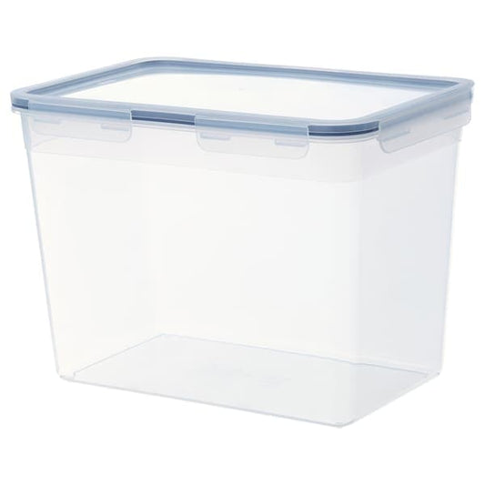 Ikea IKEA 365+ - Food container with lid, rectangular/plastic, 10.6 l