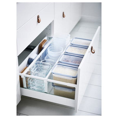 IKEA 365+ - Food container with lid, rectangular/plastic, 2.0 l - best price from Maltashopper.com 99269080