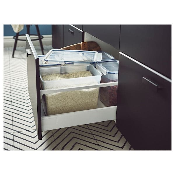 Ikea IKEA 365+ - Food container with lid, rectangular/plastic, 10.6 l