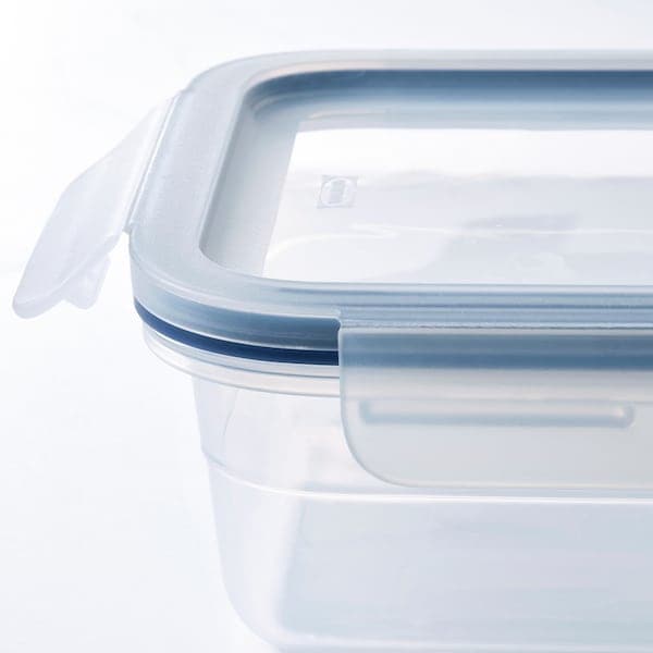 IKEA 365+ - Food container with lid, rectangular/plastic, 1.0 l - best price from Maltashopper.com 70507963