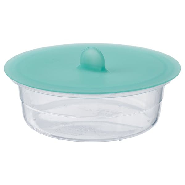 IKEA 365+ - Food container with lid, round plastic/silicone, 450 ml - best price from Maltashopper.com 59276761