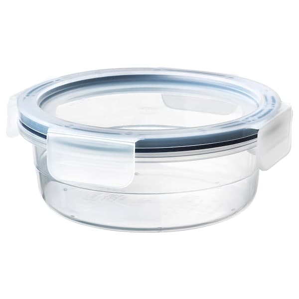 IKEA 365+ - Food container with lid, round/plastic, 450 ml - best price from Maltashopper.com 39269101