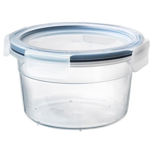 Ikea IKEA 365+ - Food container with lid, round/plastic, 750 ml
