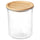 IKEA 365+ - IKEA 365+ Jar with lid, glass/bamboo, 1.7 l