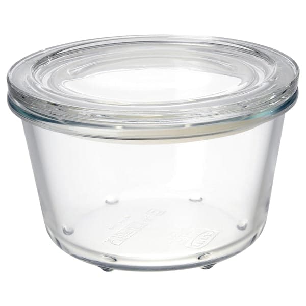 IKEA 365+ - Food container with lid, glass, 600 ml - best price from Maltashopper.com 59279651