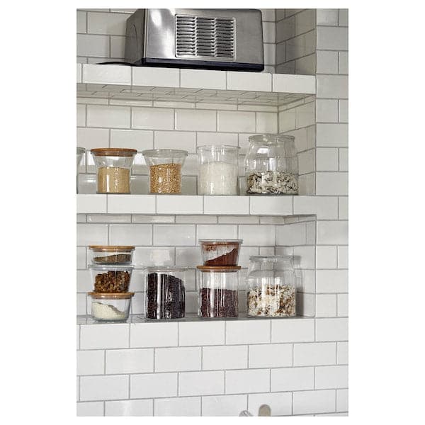 Ikea IKEA 365+ - Food container with lid, glass, 600 ml