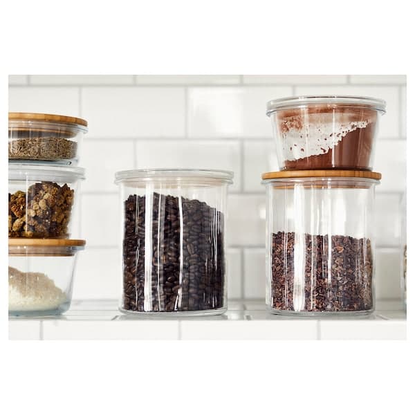 Ikea IKEA 365+ - Jar with lid, glass, 1.7 l