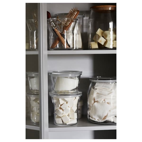 IKEA 365+ - Food container with lid, glass , 600 ml - Premium  from Ikea - Just €7.99! Shop now at Maltashopper.com