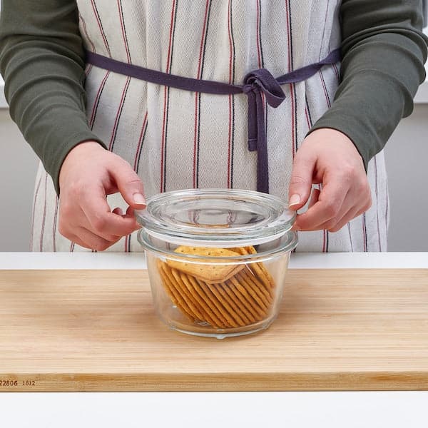 Ikea IKEA 365+ - Food container with lid, glass, 600 ml