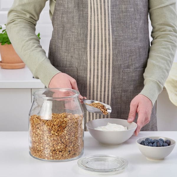 Ikea IKEA 365+ - Jar with lid, glass, 3.3 l