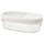 IKEA 365+ - IKEA 365+ Dry food jar with lid, transparent/white, 0.3 l