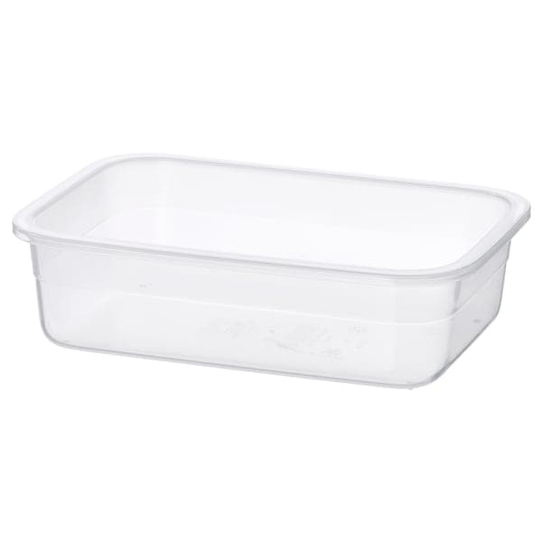 IKEA 365+ - Food container, rectangular/plastic, 1.0 l